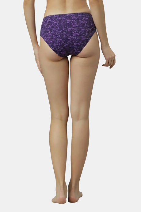 Red Rose Medium Rise Full Coverage Hipster Panty (Pack of 3) - Multicolor — image 2